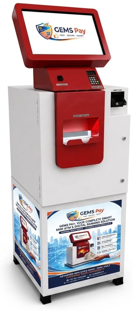 GEMS Pay Model 1 Advance Smart Mini ATM